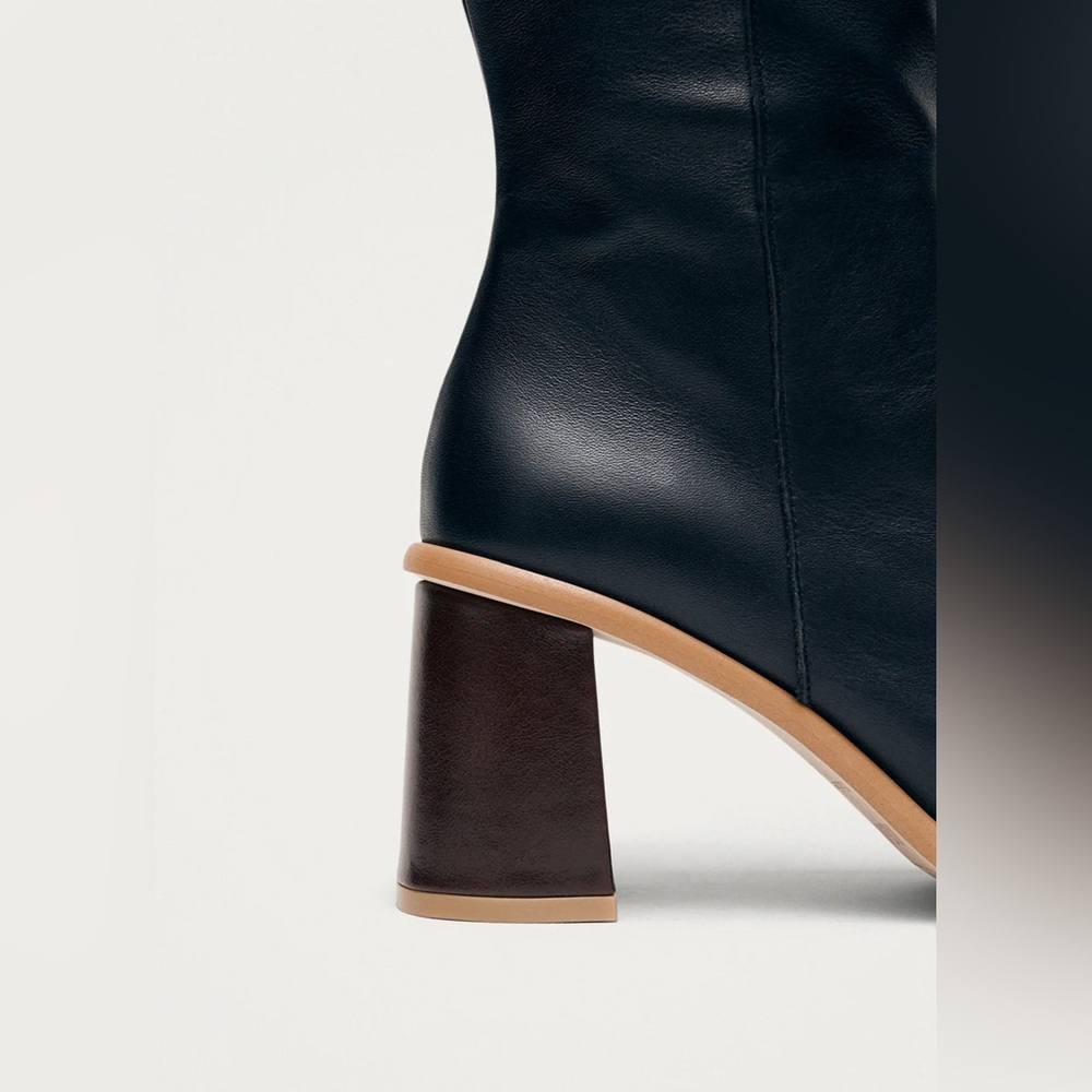 ALOHAS Black Heeled Boots - Picture 3 of 16